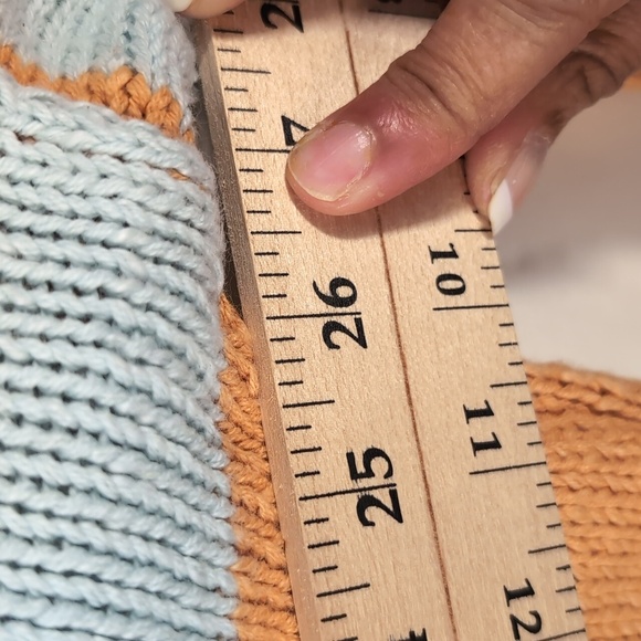 Women Ascot and Hart Orange Knit Long Sleeve Sweater Size XL NWTG - Picture 12 of 16